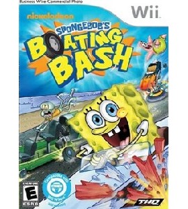 Wii - SpongeBob - Boating Bash