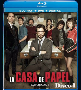 Blu-ray - La casa de papel (Serie de TV) Season 1 Disc-1