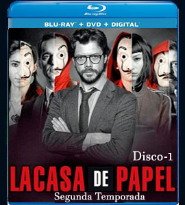 Blu-ray - La casa de papel (Serie de TV) Season 2 Disc-1
