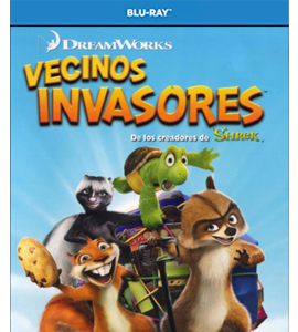 Blu - ray  -  Over the Hedge